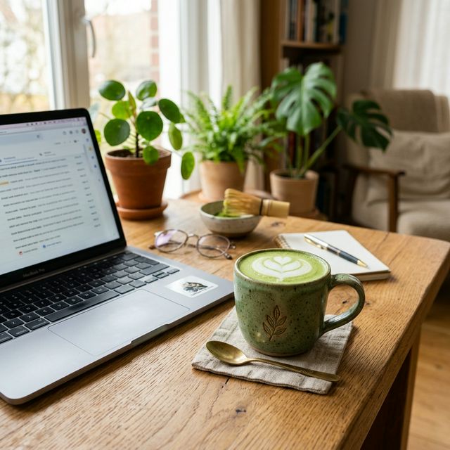 Iced Cafe-Style Matcha Latte